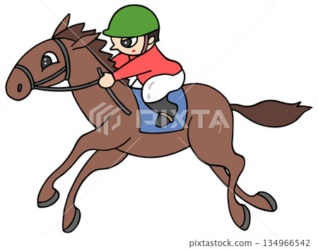 動物與人——賽馬、賽馬、騎師 動物與人——賽馬、賽馬、騎師 134966542