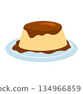 Creme Pudding Dessert, creme brulee dessert 134966859