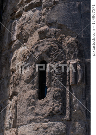 Details of facade of St. Mary Cathedral Details of facade of St. Mary Cathedral 134967571