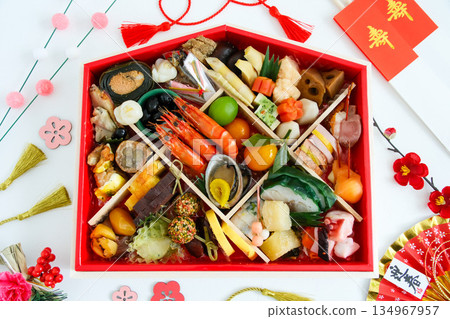 禦節料理圖片素材(白色背景) 禦節料理圖片素材(白色背景) 134967957