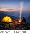 山頂露營 134969098