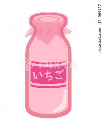 strawberry milk icon 134969137