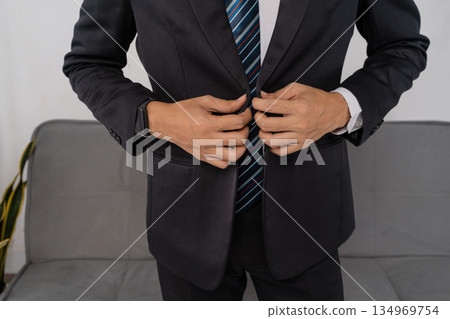 Attention to detail in dressing and photography preparation Attention to detail in dressing and photography preparation 134969754