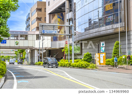 川崎市武藏中原站的都市風光 134969960