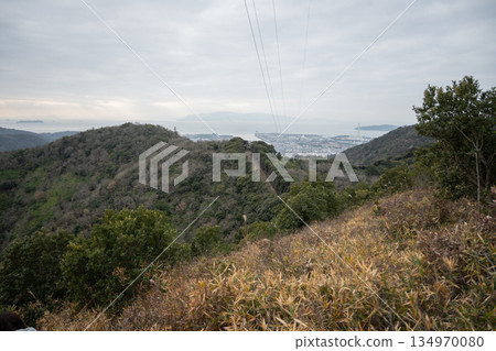 日本兵庫縣赤穗市大高台山的絕美景色 日本兵庫縣赤穗市大高台山的絕美景色 134970080