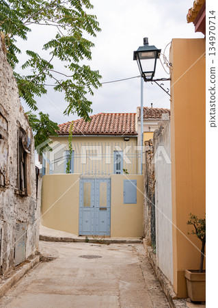 Architecture of Old Athens area Plaka 134970714