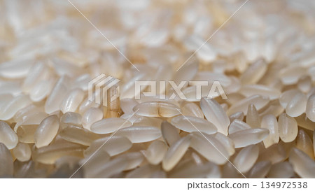 Raw real Rice grain texture Raw real Rice grain texture 134972538