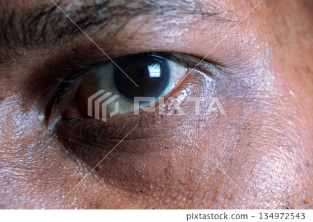 Extreme Close Up Of Human Male Eye Extreme Close Up Of Human Male Eye 134972543