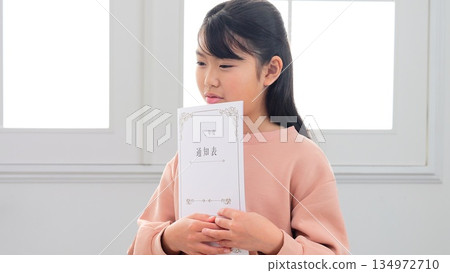 Report card parent-child conversation 134972710