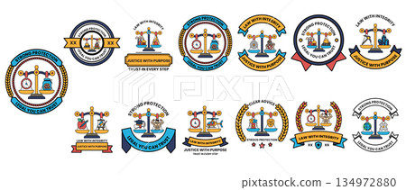 A collection of symbols and logos for various organizations 134972880