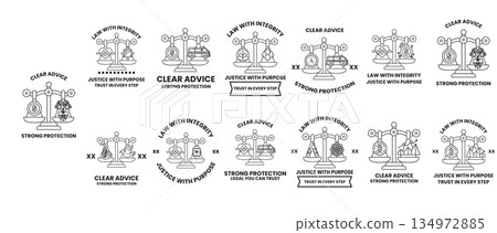 The image is a series of symbols that represent different concepts The image is a series of symbols that represent different concepts 134972885