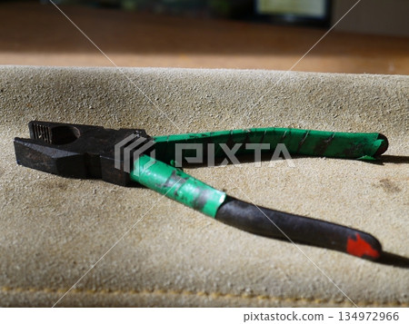 Carpenter's tools, pliers Carpenter's tools, pliers 134972966