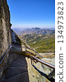 Moro Rock Stone Staircase and Sweeping Sierra Nevada View Sequoia National Park 134973823
