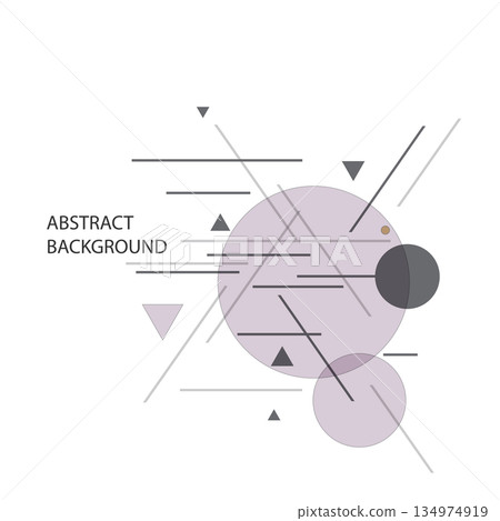 Abstract geometric vector design featuring black triangles and intersecting lines Abstract geometric vector design featuring black triangles and intersecting lines 134974919