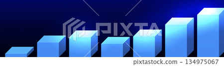 Finance Analytics Growth Up 3D Rectangular Cubes, Business Investment Stats, Financial Analysis Graph Up, Stock Chart Data Base, Trading Statistics Business Presentation Slides. Vector illustration Finance Analytics Growth Up 3D Rectangular Cubes, Business Investment Stats, Financial Analysis Graph Up, Stock Chart Data Base, Trading Statistics Business Presentation Slides. Vector illustration 134975067