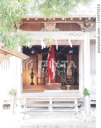 除夕夜的小神社(陣山大神社) 除夕夜的小神社(陣山大神社) 134975819