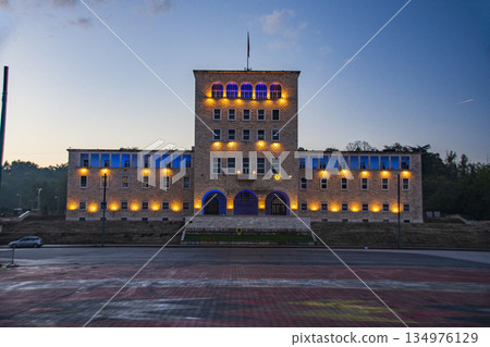 View of Tirana, the capital of Albania 134976129