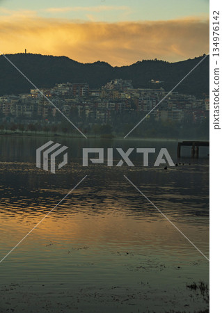 View of Tirana, the capital of Albania 134976142