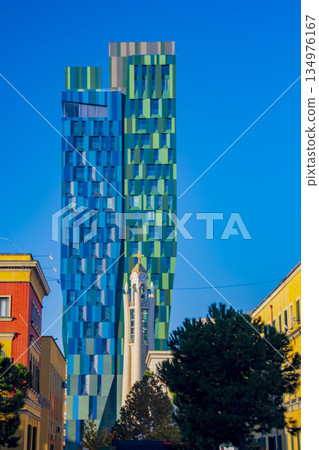 View of Tirana, the capital of Albania View of Tirana, the capital of Albania 134976167