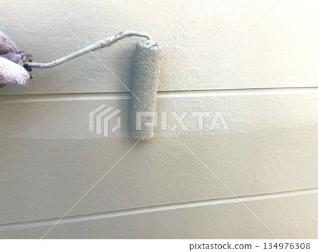 Exterior wall painting 13 Exterior wall painting 13 134976308