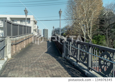 Akabane Greenway Park, Kita Ward, Tokyo - Abandoned former Army Ordnance Depot railway line Akabane Greenway Park, Kita Ward, Tokyo - Abandoned former Army Ordnance Depot railway line 134976345