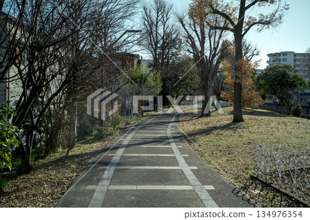 Akabane Greenway Park, Kita Ward, Tokyo - Abandoned former Army Ordnance Depot railway line 134976354