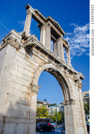 Tourist scene in Athens, Greece 134976925