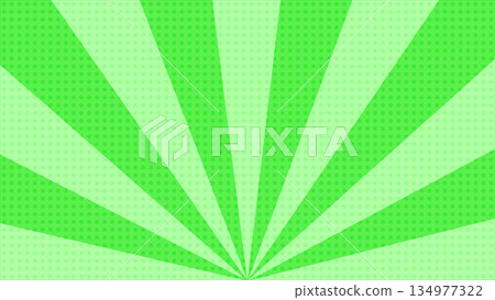 Sunburst background material extending from below (green) Sunburst background material extending from below (green) 134977322