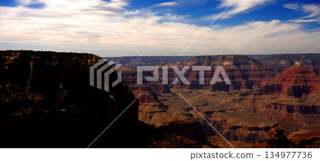Hazy Sky Day At The Grand Canyon Arizona Hazy Sky Day At The Grand Canyon Arizona 134977736