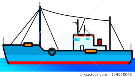 Trawler ship Trawler ship 134978048