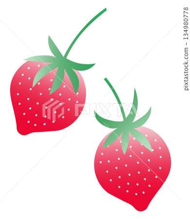 紅色的草莓 紅色的草莓 134980778