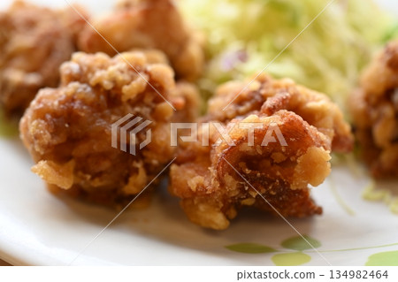 Fried chicken at the JAXA Sagamihara Campus cafeteria 134982464