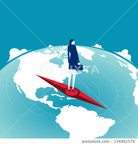 Compass. Looking the direction for business Compass. Looking the direction for business 134982578