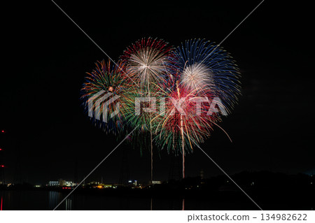 田原市(愛知縣)渥美半島煙火大會場景 田原市(愛知縣)渥美半島煙火大會場景 134982622