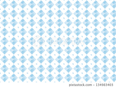 A light blue background with watercolor-style diamonds 134983403