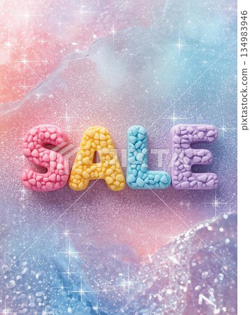 Colorful SALE letters Colorful SALE letters 134983946