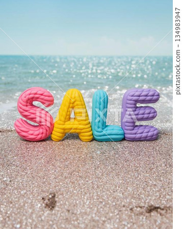 Colorful SALE letters Colorful SALE letters 134983947