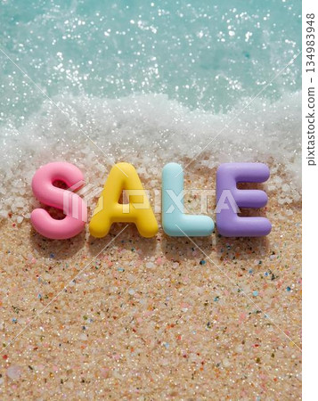 Colorful SALE letters Colorful SALE letters 134983948