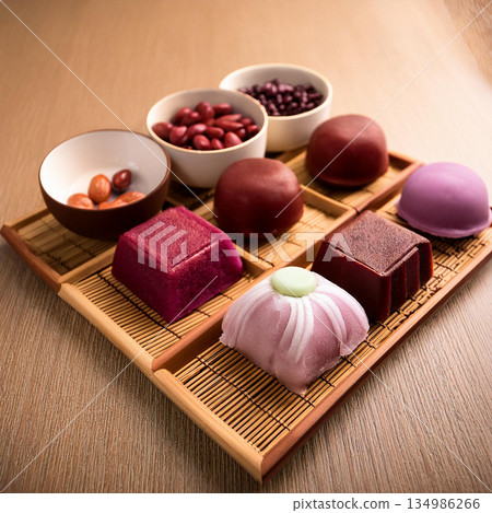 Delightful Variants of Red Bean Cake 134986266