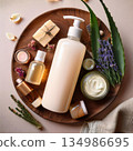 Serenity in Skincare Nature Meets Luxury 134986695