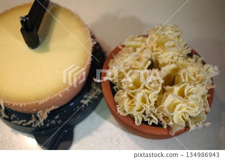 swiss and french wooden board variety cheese ready to eat swiss and french wooden board variety cheese ready to eat 134986943