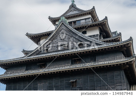 National Treasure Matsue Castle -Matsue City, Shimane Prefecture- National Treasure Matsue Castle -Matsue City, Shimane Prefecture- 134987948