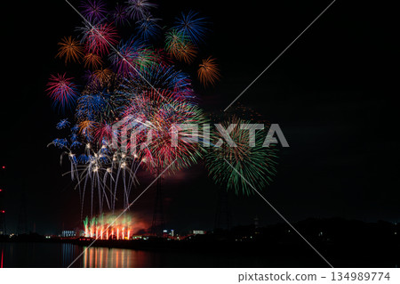 田原市(愛知縣)渥美半島煙火大會場景 田原市(愛知縣)渥美半島煙火大會場景 134989774
