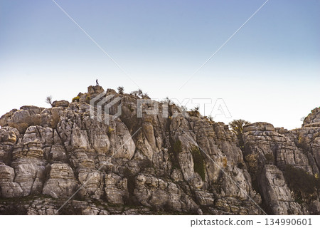 Rock formations, Torcal de Antequera, Spain Rock formations, Torcal de Antequera, Spain 134990601