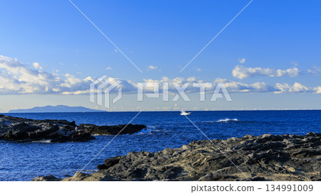 神奈川縣最南端城島的冬季 134991009