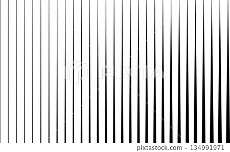 Abstract monochrome striped background with vertical lines 134991971