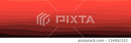 Abstract red wave pattern for creative background design 134992101