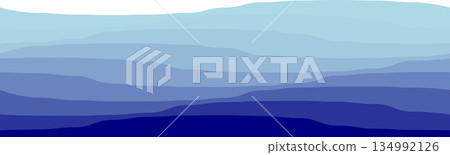Abstract blue wave pattern for modern design inspiration Abstract blue wave pattern for modern design inspiration 134992126