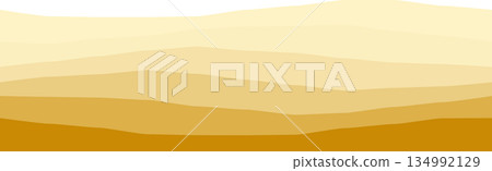 Abstract wave pattern in earth tones for design 134992129