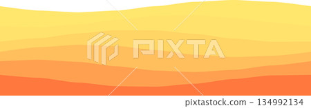 Abstract colorful wave pattern in warm tones 134992134